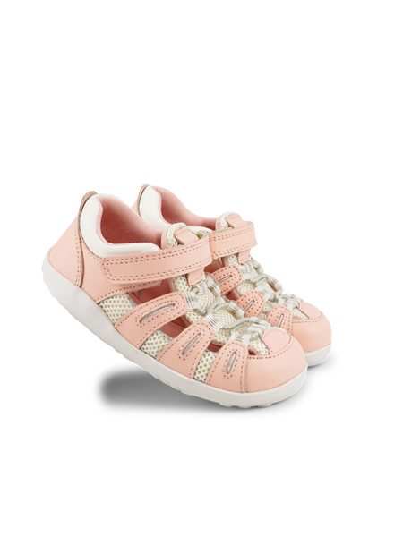 BOBUX SUMMIT Seashell White | Dětské barefoot sandály