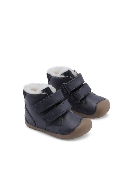BUNDGAARD PETIT WINTER Navy | Dětské zimní zateplené barefoot boty