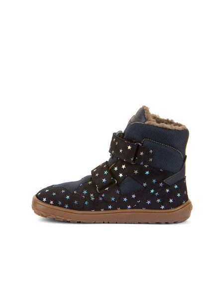 FRODDO UP TEX WINTER Stars | Dětské zimní zateplené barefoot boty