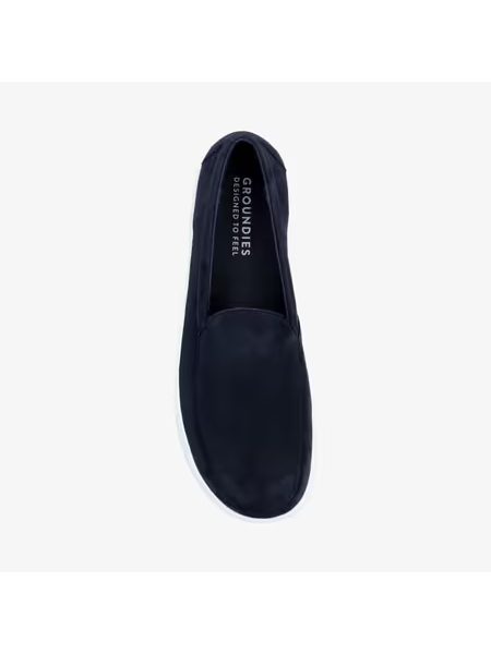 Barefoot Mokasíny GROUNDIES® Ghent Modré