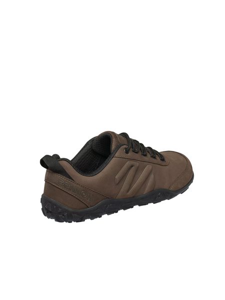 BENNON Barefoot kožené černo/hnědé | Barefoot sportovní outdoorové boty