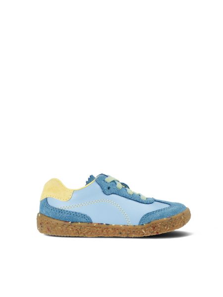 Dětské Barefoot Tenisky GROUNDIES® Panama Kids Modro Citronové