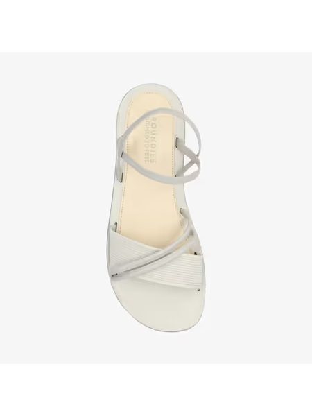 Dámské Barefoot Sandály GROUNDIES® Corfu Křídové