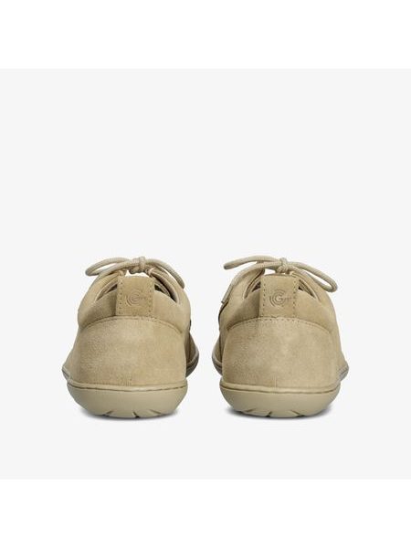 Barefoot Mokasíny GROUNDIES® Cricket Béžové