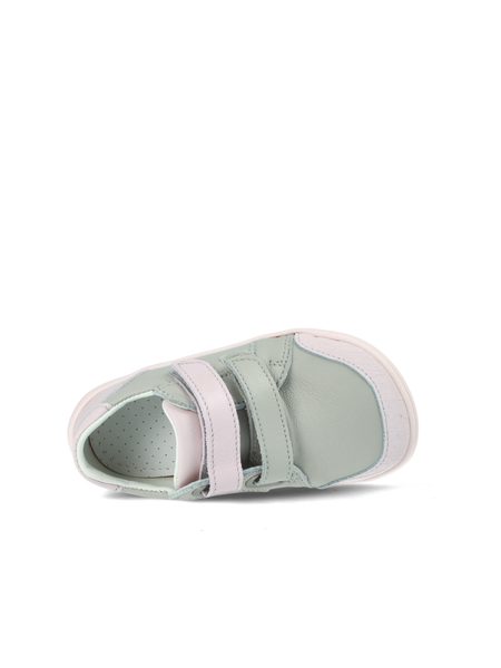 BABY BARE FEBO GO Grey Pink Asfaltico | Dětské barefoot tenisky