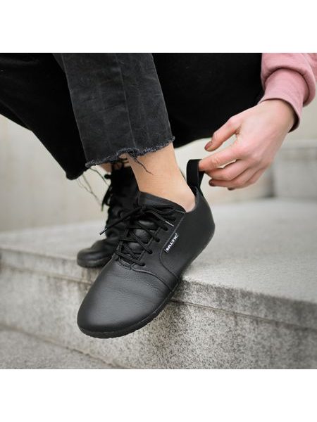 SALTIC SMART Black Nappa | Barefoot tenisky 6