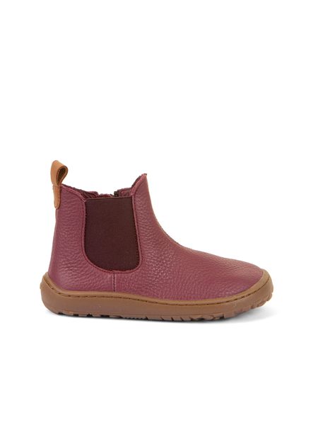 FRODDO KOTNÍKOVÉ CHELYS II Bordeaux | Dámské barefoot chelsea boty