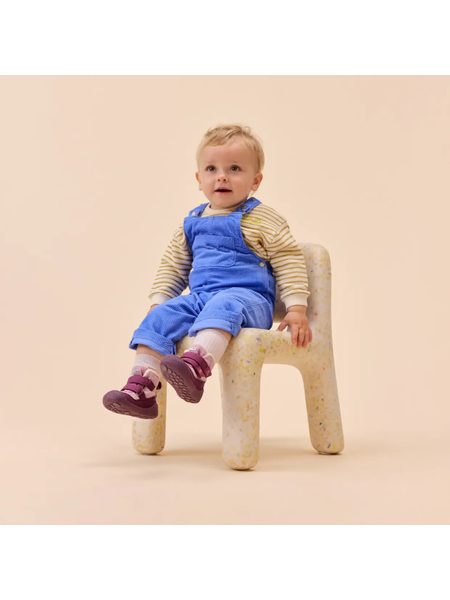 AFFENZAHN PREWALKER MIDBOOT VEGAN SNUGGY Otter Pink | Dětské první barefoot botičky