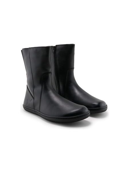 Dámské Barefoot Zateplené polokozačky ANGLES DAFNE 2.0 černé