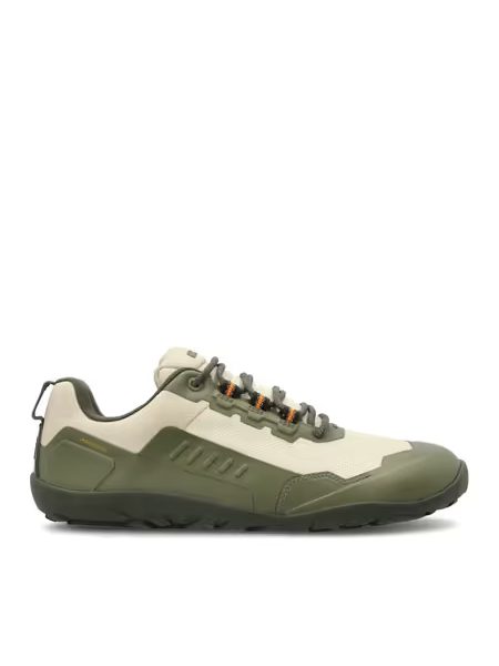 Barefoot Outdoorové Boty GROUNDIES® All Terrain Low 2.0 Zeleno Oranžové