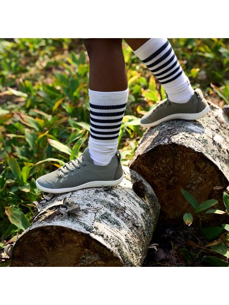 REIMA ASTELU VEGAN Greyish Green | Barefoot tenisky