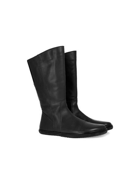 Kozaki barefoot damskie ANGLES MAIRA 2.0, czarne