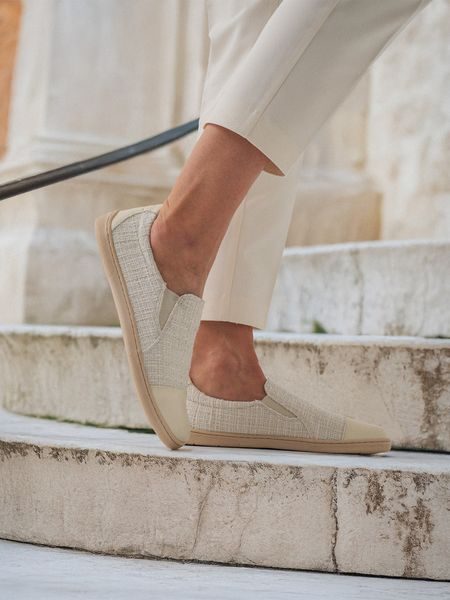 Дамски боси обувки Be Lenka Breeze, цвят слонова кост