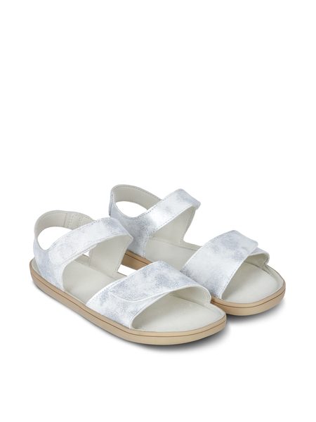 Sandale barefoot pentru copii Be Lenka Miami Junior alb perlat