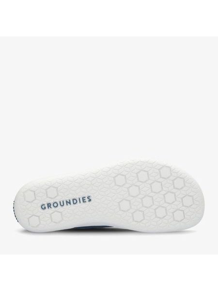 Barefoot Tenisky GROUNDIES® Active Knit Modro Bílé