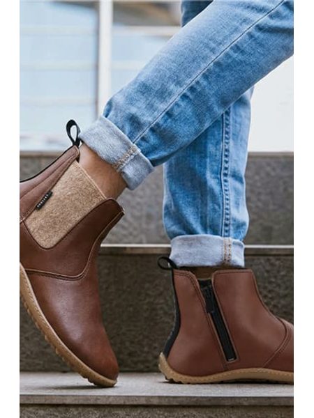 Barfußschuhe LEGUANO BAREBOOT Karamell