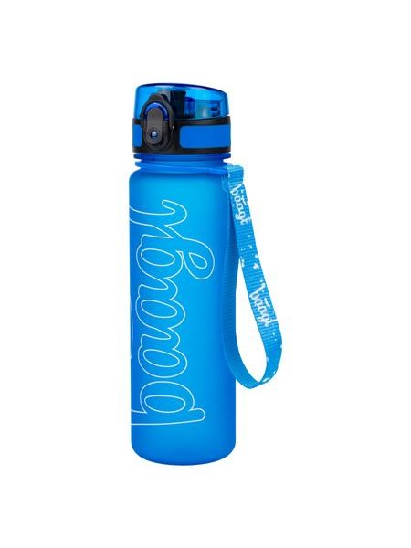 BAAGL Tritanová láhev na pití Logo - modrá, 500 ml