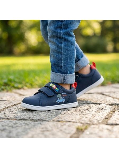 BEPPI SAPATO CASUAL BEBE Modré | Dětské barefoot tenisky