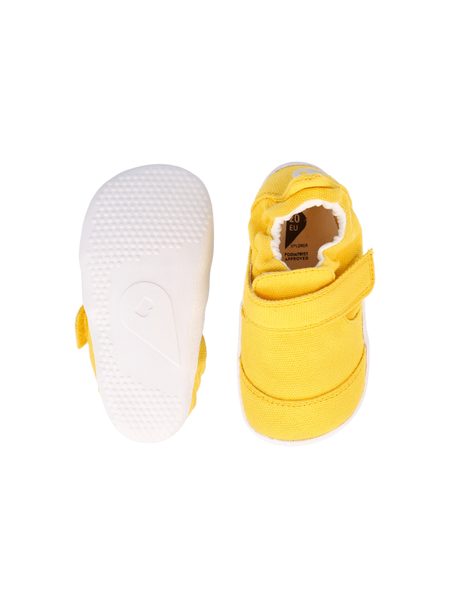 BOBUX XPLORER GO ORGANIC Yellow | Dětské barefoot tenisky