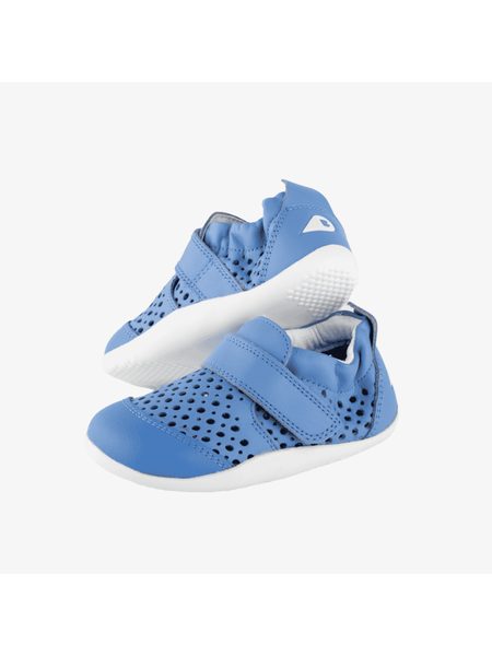 BOBUX XPLORER GO PUNCH Azure Blue | Dětské barefoot tenisky