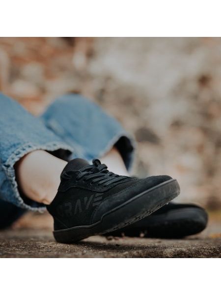 CRAVE CUPERTINO Black | Barefoot tenisky