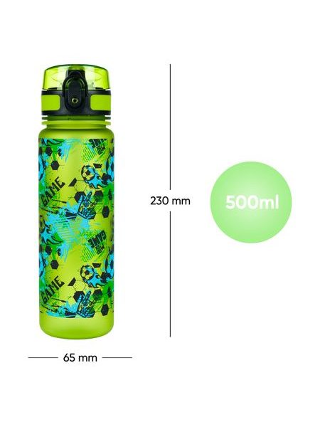 BAAGL Tritanová láhev na pití Fotbal Game, 500 ml