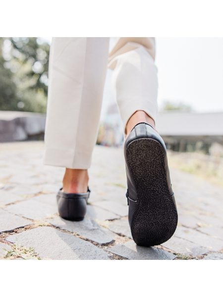 SHAPEN MOKASÍNY VERSA Regular Black | Dámské barefoot mokasíny