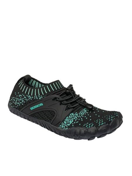 Zapatillas barefoot para niños BENNON BOSKY turquesa/negro