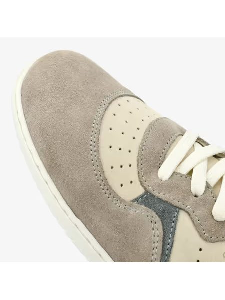 Dámské Barefoot Tenisky GROUNDIES® Nova GO1 Béžovo Šalvějově Zelené