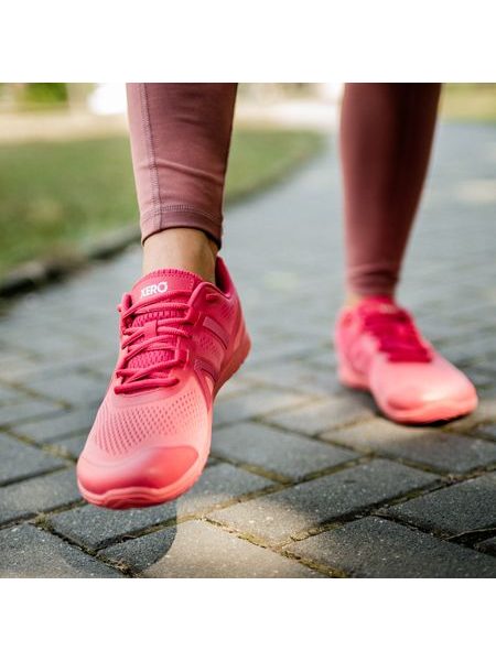 XERO SHOES HFS II Raspberry / Sunset Coral Gradient | Dámské sportovní barefoot tenisky