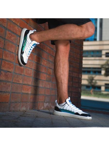 Barfußsneaker Barebarics Futura Irisierend Weiß