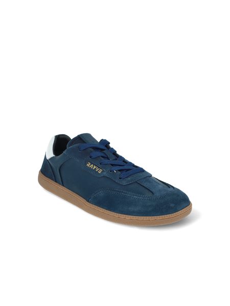 RAYVE RIO LEATHER Dark Blue | Barefoot tenisky