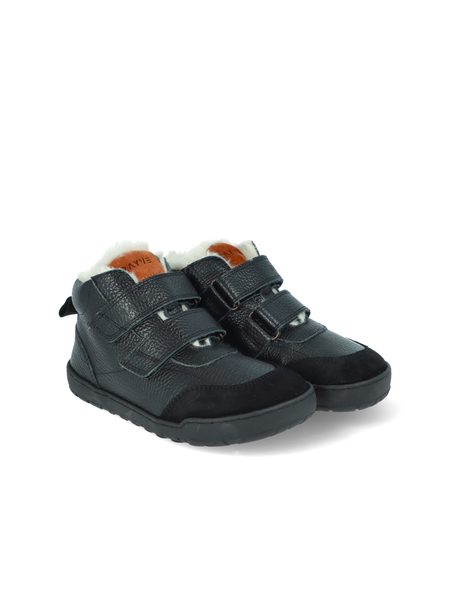 RAYVE TALINN 3.0 Black | Dětské barefoot zimní zateplené boty