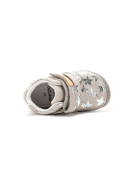Dětské barefoot tenisky D.D.STEP S070-62583B Béžové hvězdy