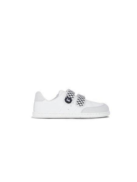 Ténis barefoot de criança Be Lenka Energise Kids branco e xadrez