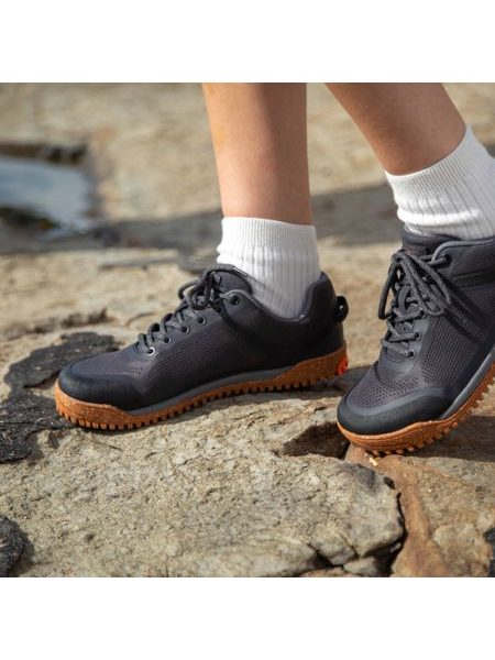 XERO SHOES RIDGEWAY LOW MESH Faded Black | Barefoot pohorky