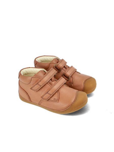 BUNDGAARD PETIT Cognac | Dětské celoroční barefoot boty