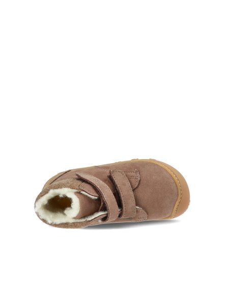 RICOSTA NICO Choco | Dětské zimní zateplené barefoot boty