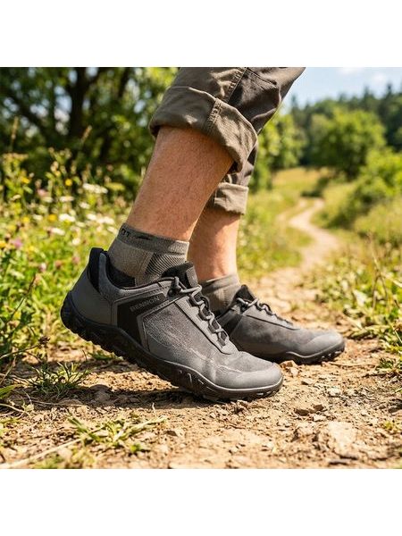 Barefoot Outdoorové Boty BENNON Šedé