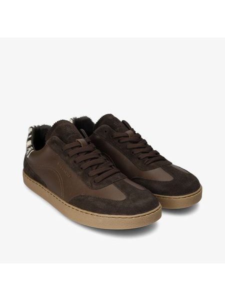 Dámské Barefoot Tenisky GROUNDIES® Panama Espresso/Zebra