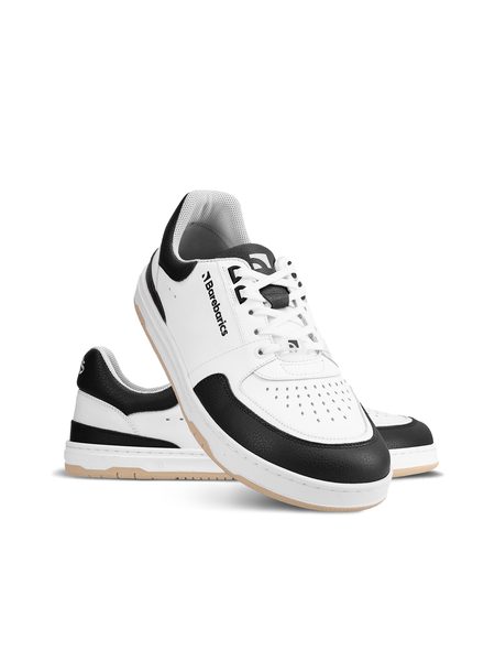Adidași barefoot Barebarics Wave alb-negru