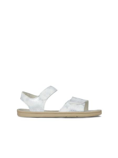 Sandale barefoot pentru copii Be Lenka Miami Junior alb perlat