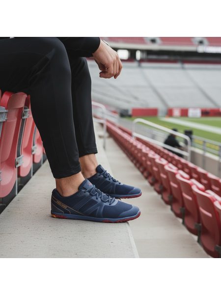 XERO SHOES HFS II Vintage Indigo / Red Ochre | Pánské sportovní barefoot tenisky