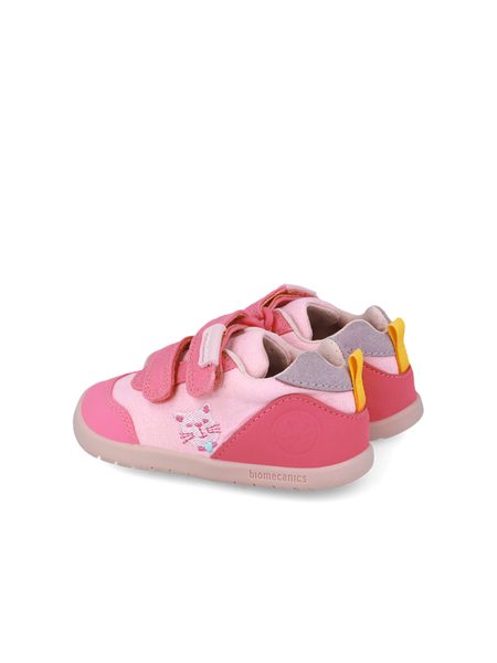 BIOMECANICS TENISKY WIDER CANVAS Rose | Dětské barefoot tenisky