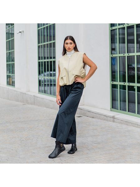 SHAPEN DIVINE Black | Dámské barefoot kotníkové boty