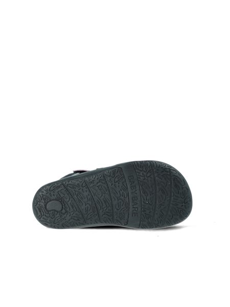 BABY BARE FEBO WINTER Sparkle Black Asfaltico | Dětské zimní zateplené barefoot boty