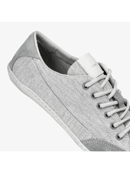 GROUNDIES® Amsterdam Barefoot+ Dámské Světle šedé | Dámské barefoot tenisky