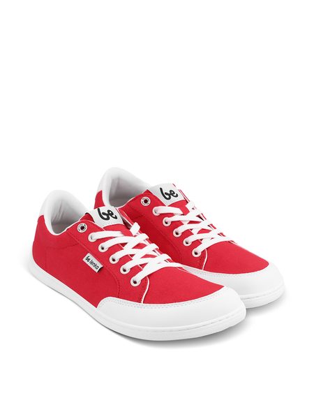 Ténis barefoot Be Lenka Rebound vermelho e branco