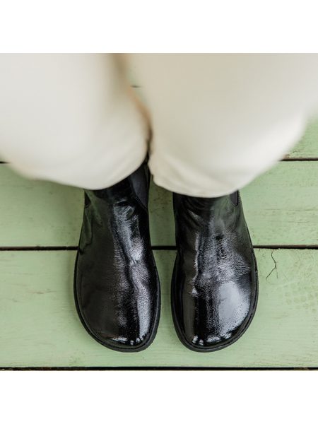 SHAPEN MAJESTY Black | Dámské chelsea barefoot boty