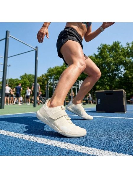 Barefoot Sportovní Boty GROUNDIES® G-Flex Krémové